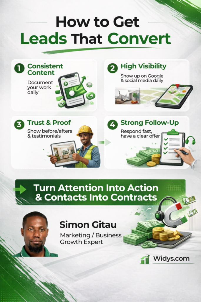 how to get leads for your construction company